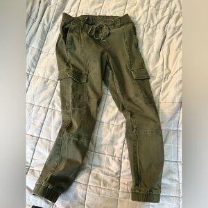 Rewash Wimen’s Green Cargo Pants